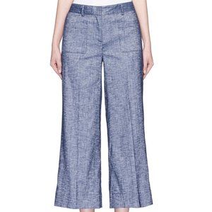 Theory Livdale wide leg ankle pant sz 6